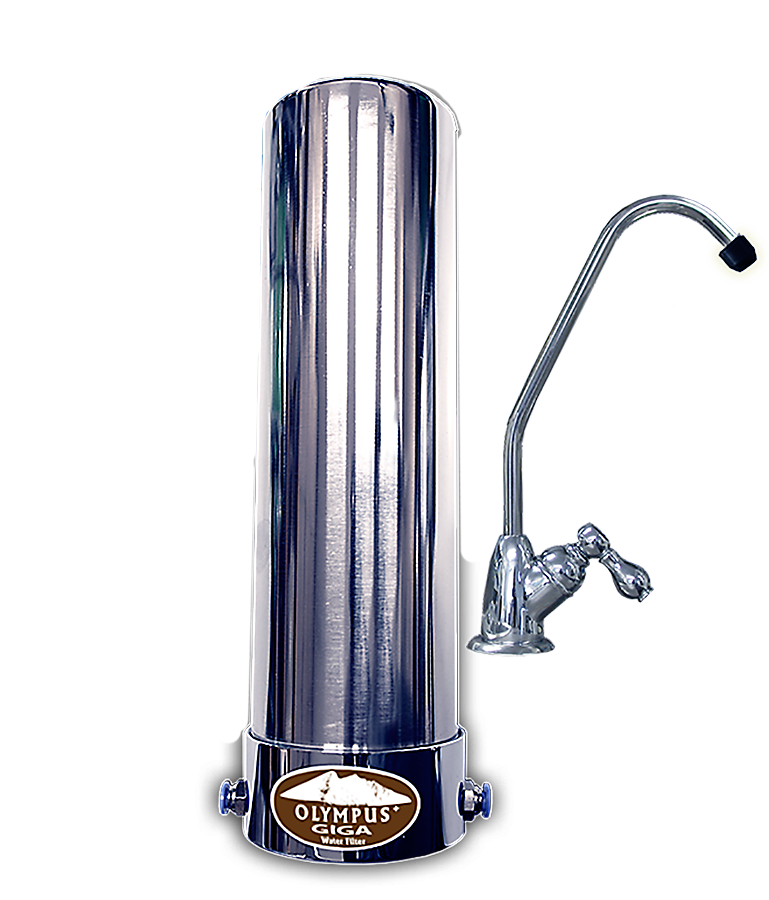 OLYMPUS GIGA Untertisch-Wasserfilter mit Aktivkohle