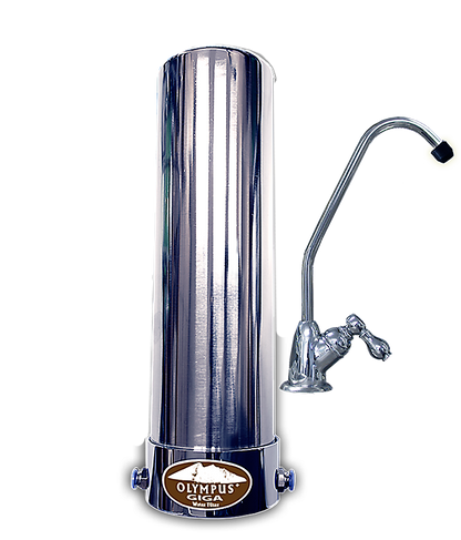 OLYMPUS GIGA Untertisch-Wasserfilter mit Aktivkohle