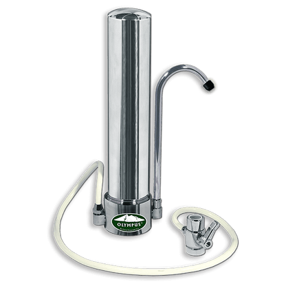 OLYMPUS Auftisch-Wasserfilter mit Aktivkohle
